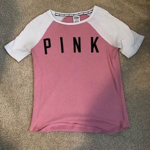 Light Pink/ coral color, pink brand top